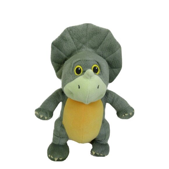 Kohls Cares Charles Fuge Three Little Dinosaurs Green Triceratops Plush 12" Tall - Picture 1 of 9